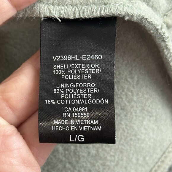 Hilary Radley Shacket Women Large Green Thick Shirt Jacket Preppy Casual Minimal - Picture 11 of 16